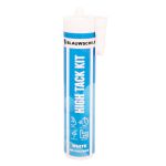 Blauwschild High Tack kit, wit. Extreem sterke montagelijm voor kunststoffen, 290 ml