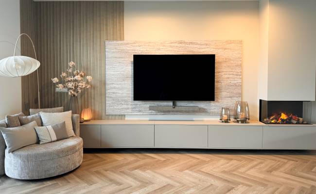 Cinewall met wandpanelen