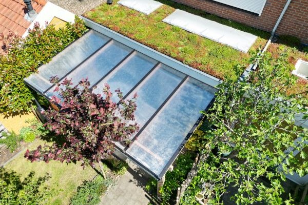 Polycarbonaat platen schoonmaken terrasoverkapping